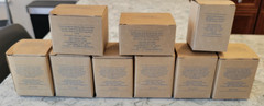 New Vintage Avon Christmas Package Topper Santa Snowman Teddy Bear More Lot of 9