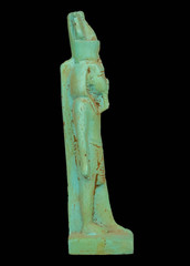 Ancient Egyptian King Ramses II Statue Crown of Egypt Pharaonic Pharaoh Stone BC