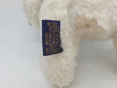 Boyds Bears Plush Rabbit White Black Gray Vest GG. Willikers Jointed