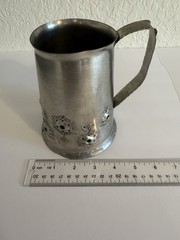 Norwegian Handmade Tankard, signed.