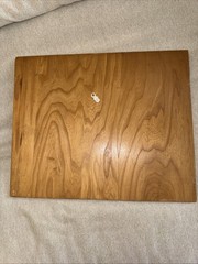 Vtg Marquetry Wood Inlay Landscape Equestrian Dog Wall Art Panel 17×14