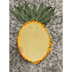 Handmade by me Pineapple Door Wreath From Sunflowers