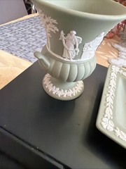 Wedgewood Jasper Vase And Plate Small Plate