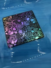 Beautiful Blue Art Glass Plate Dish Fun