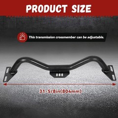 Adjustable Transmission Crossmember Compatible with 1964-1987 Chevy/Gmc C…..