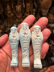 A little Ushabti Egyptian King’s servant Egyptian Antiques Handicrafts pieces BC