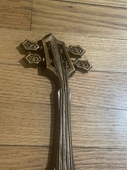 Sexton Co. USA Metal Violin Mandolin 1975 VTG Music Wall Decor Made in USA