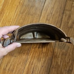 Sexton Decorative Metal Wall Hanging Bucket Americana Brown Gold