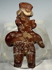 Pre-Columbian West Mexico Jalisco Terracotta Female Figure ca. 300 BCE-300 CE