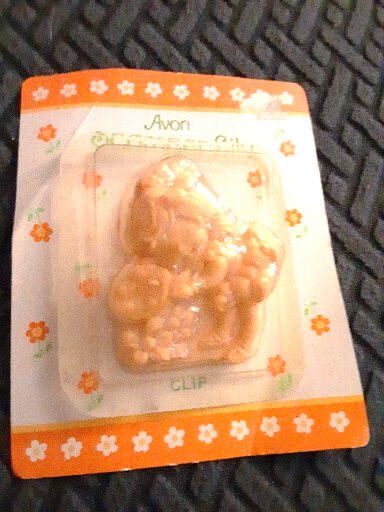 Vintage 1980s Avon Scamper Lily Hair Clip NOS