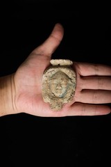Ancient Egyptian Relief Nefertari Stone Face Statue Pharaonic Collectible Art