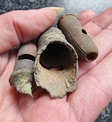 Metal Detecting Finds Whistles Antique / Post Medieval