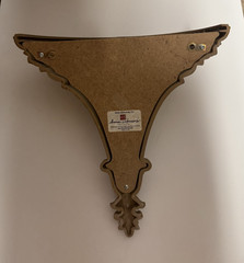 VTG Burwood Home Interiors Ornate Gold-Tone Wall Shelf 12 X 12 Gallery Wall Glam