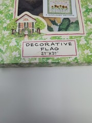 Susan Branch Sunflower Welcome Decorative Flag 27×37 Garden – New