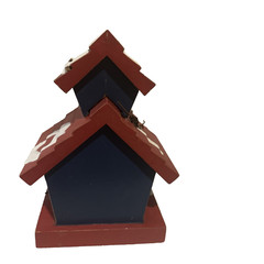 Vintage Winter Welcome Birdhouse -Home Interiors & Gifts 1997