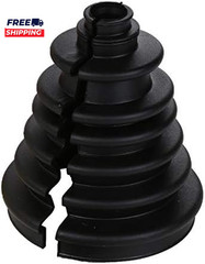 CVS18 Universal Split Constant Velocity Joint Gaiter Boot Replacement Kit Black