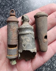 Metal Detecting Finds Whistles Antique / Post Medieval