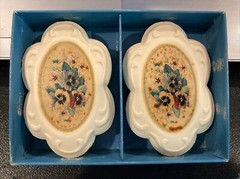 VINTAGE Avon Perfumed Soaps – BOUQUET OF PANSIES – 2 3oz Bars Original Packaging