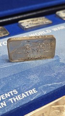 10 oz + WWII Great Events European Theater Lincoln Mint 12pc .925 Silver (≈17oz)