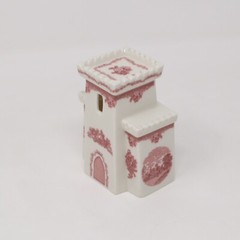 JOHNSON BROTHERS BROS Old Britain Castles Night Light Pink Rare (No Plug/Bulb)