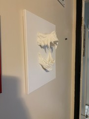 3D printed Vampire decor ,Wall Art, horror Halloween decor , gothic