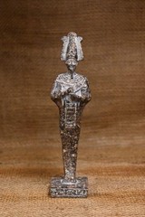 Handmade Copper Osiris Statue Ancient Egyptian Unique Pharaonic Stone Sculpture