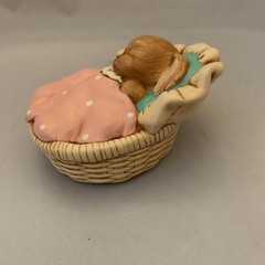 Vintage Pendelfin Rabbit Parsley England Figurine Easter