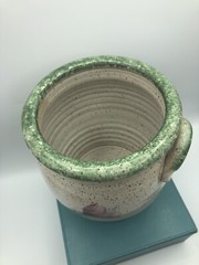 Original Parsley Artisan Pottery Magnolia￼ Utensil Holder / Planter / Vase