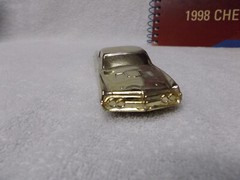 Vintage 1970 Ford Falcon Gold Torino Cobra Jet Trophy Topper