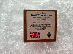 David Winter “Unborn Cottage” RARE event piece with box