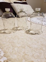 VOTIVE CUP GROMMETS CLEAR NEW(10)HOLD PEG VOTIVE CUPS TIGHT HOME INTERIOR&OTHERS