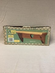 Vintage 1990’s Lancaster 12” Wooden Heart Shelf w/ Original Box.