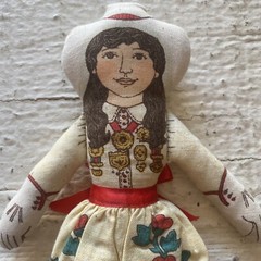 1979 Hallmark Famous Americans Annie Oakley Soft Collectible Doll Vintage