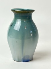 Campbell Pottery Vase 3.25″ Signed