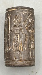 Greek Sassanian Roman Seal Signet Amulet Intaglio’s Carved Hematite Stone Bead