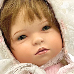 Vintage Gloria Vanderbilt Porcelain Doll COA, Box Limited Edition Realistic Baby