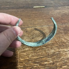Heavy Late Viking 10th To 12th Century Bracelet