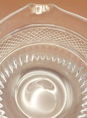 Edwardian Irish Hand Cut Crystal Wine Rinsers, Very Unique, Quality Pieces