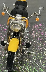 2000 Hot Wheels Motorcycle Harley Davidson Fat Boy 1/18 Scale Model Biker