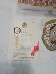 Lilliput Lane – Culross House – Mint in its original box with a deed.