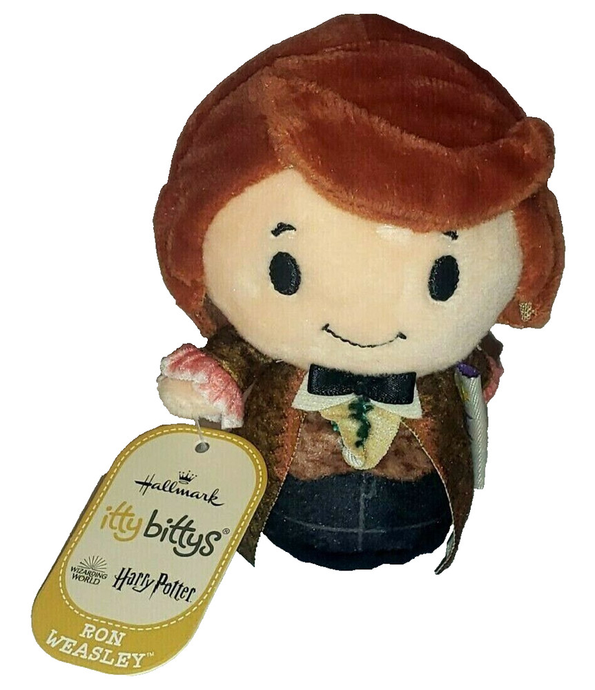 Harry Potter RON WEASLEY Yule Ball Itty Bittys Hallmark NWT 4″ Plush Toy NEW