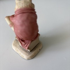 Beatrix Potter JEREMY FISHER ON TIN Border Fine Arts Resin 1991 Britain n/bx