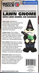 MATCO TOOLS – LAWN GNOME with LONG BARREL AIR HAMMER – MTCLWNGNOME4 – 10 3/4″