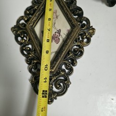 VTG Homco Home Interiors Butterfly Diamond Wall Plaques Set of 3 Gold Frames
