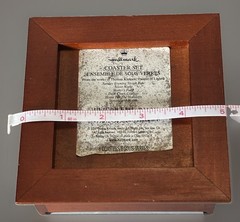 Vintage 2000 Hallmark Thomas Kinkade “Painter Of Light” 6 Coasters W/Wood Box