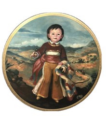 Vintage Pickard China Collectible Plate Children of Mexico Sanchez MIGUEL