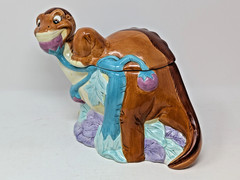 Rare The Land Before Time Collection Cookie Jar, Little Foot, Universal Studios