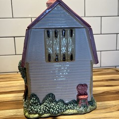 Fitz and Floyd Country Crafts Cookie Jar and Lid