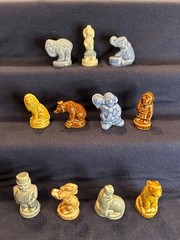 Lot of 11 Wade Red Rose Tea Circus Series Figurines, US Series 3, 1994