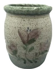 Original 😊 Parsley Pottery Magnolia￼ Utensil Holder / Planter / Vase